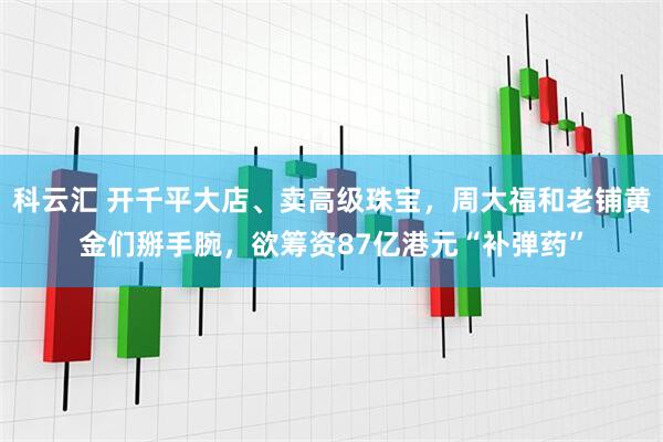 科云汇 开千平大店、卖高级珠宝，周大福和老铺黄金们掰手腕，欲筹资87亿港元“补弹药”