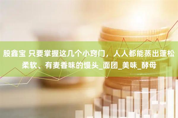 股鑫宝 只要掌握这几个小窍门，人人都能蒸出蓬松柔软、有麦香味的馒头_面团_美味_酵母
