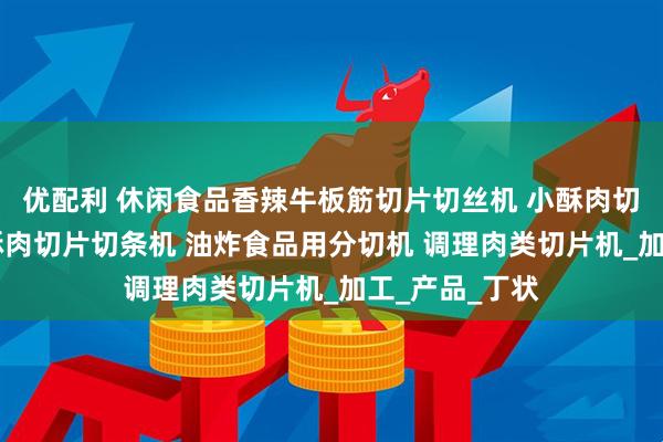 优配利 休闲食品香辣牛板筋切片切丝机 小酥肉切片切条机 小酥肉切片切条机 油炸食品用分切机 调理肉类切片机_加工_产品_丁状